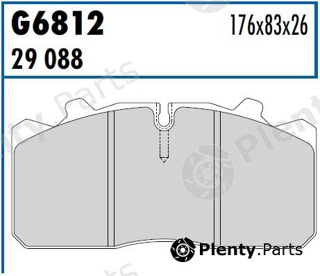  BERAL part 2908826004045234 Brake Pad Set, disc brake