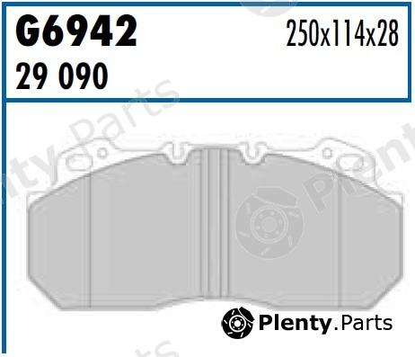  BERAL part 2909028004145724 Brake Pad Set, disc brake