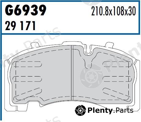  BERAL part 2917130004145754 Brake Pad Set, disc brake