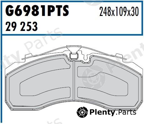  BERAL part 2925330004145694 Brake Pad Set, disc brake