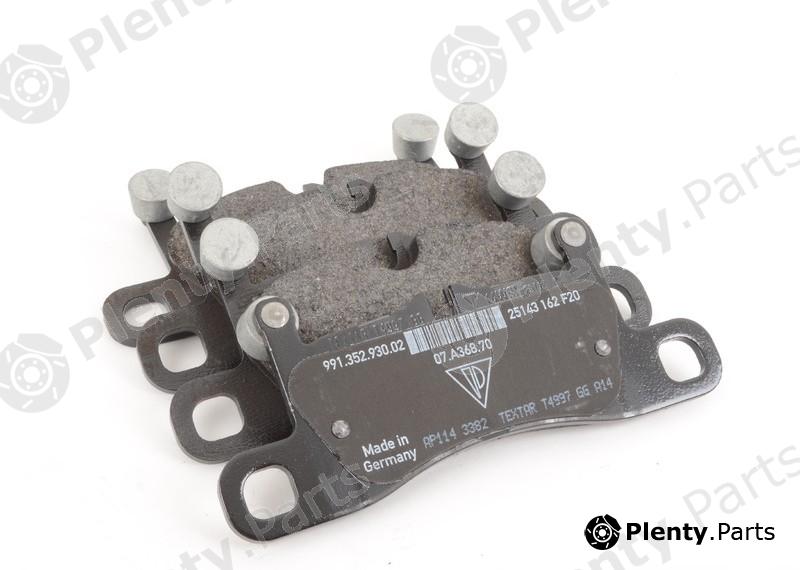 Genuine PORSCHE part 99135293902 Brake Pad Set, disc brake