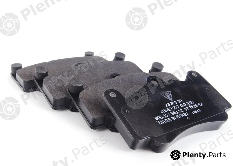 Genuine PORSCHE part 99635194912 Brake Pad Set, disc brake