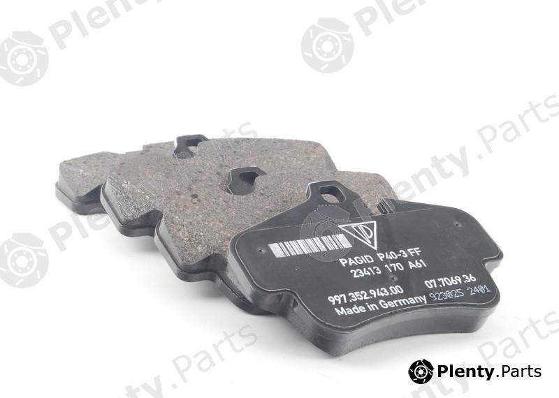 Genuine PORSCHE part 99735294800 Brake Pad Set, disc brake