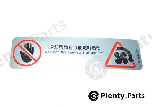 Genuine CHERY part A113903017 Replacement part