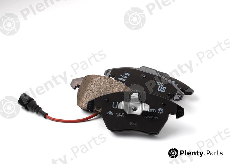 Genuine VAG part 3C0698151D Brake Pad Set, disc brake