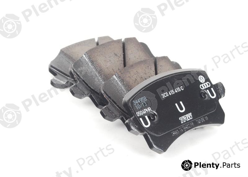 Genuine VAG part 3C0698451F Brake Pad Set, disc brake