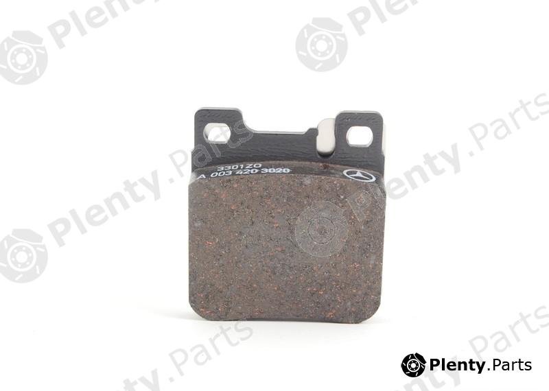 Genuine MERCEDES-BENZ part 0034203020 Brake Pad Set, disc brake