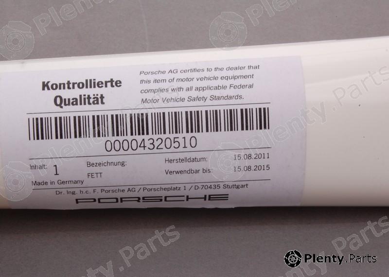 Genuine PORSCHE part 00004320510 Replacement part