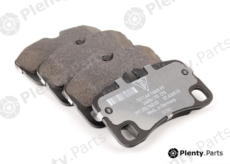 Genuine PORSCHE part 99735294903 Brake Pad Set, disc brake