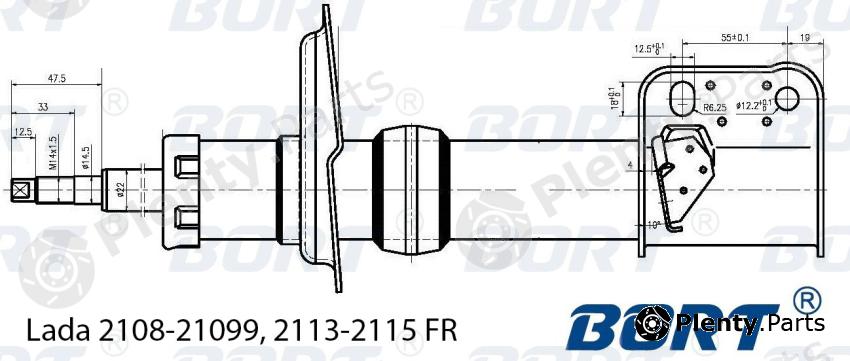  BORT part 22252008R Replacement part