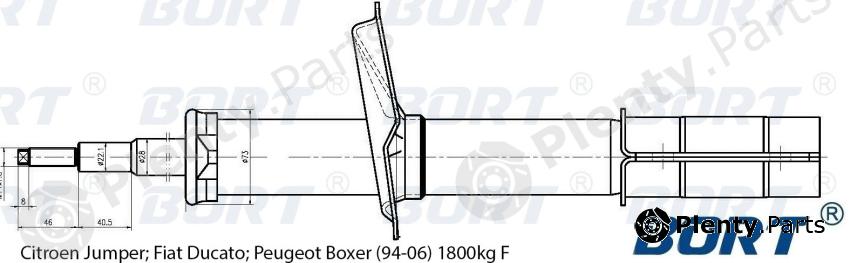  BORT part 22858003 Replacement part
