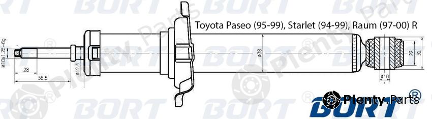  BORT part B343459 Replacement part