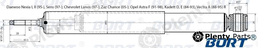  BORT part G11238131 Replacement part