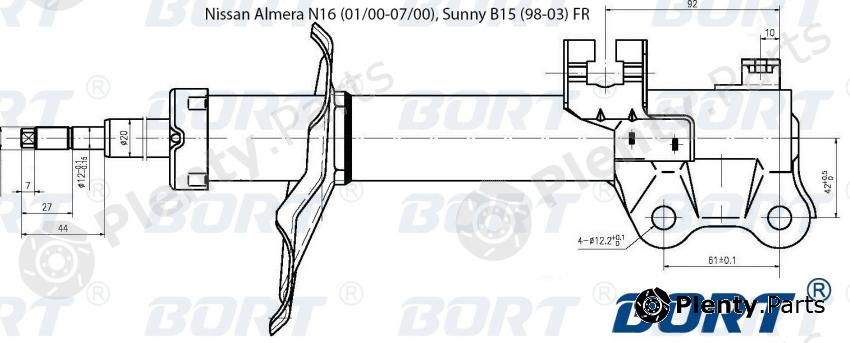  BORT part G22045081R Replacement part