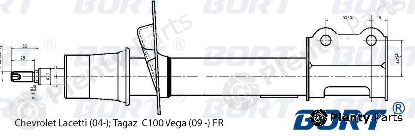  BORT part G22045103R Replacement part