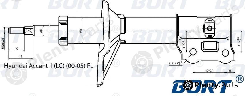  BORT part G22048017L Replacement part