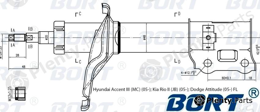  BORT part G22048022L Replacement part
