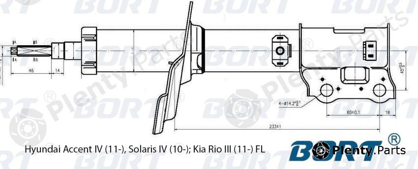  BORT part G22048038L Replacement part