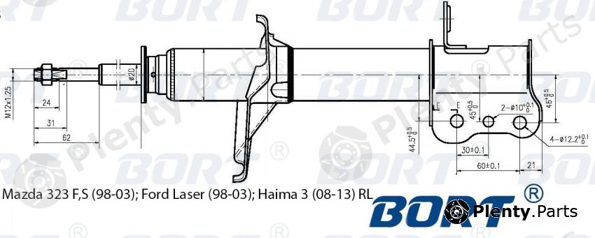  BORT part G22050017L Replacement part