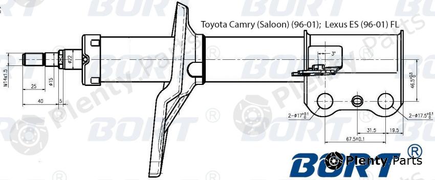  BORT part G22250006L Replacement part