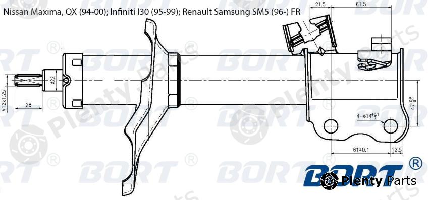  BORT part G22250010R Replacement part