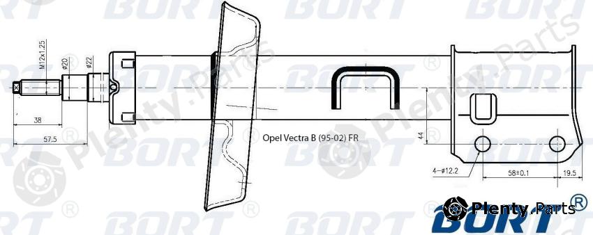  BORT part G22250070R Replacement part