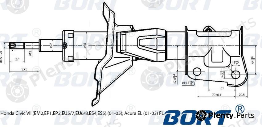  BORT part G22250109L Replacement part
