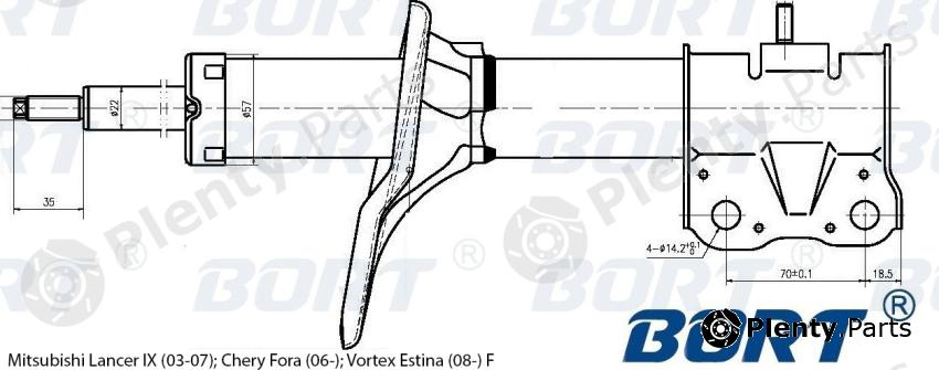  BORT part G22250119 Replacement part