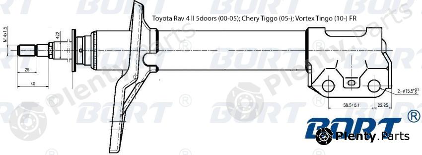  BORT part G22250126R Replacement part