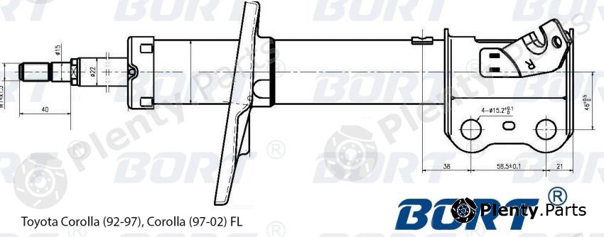  BORT part G22250144L Replacement part