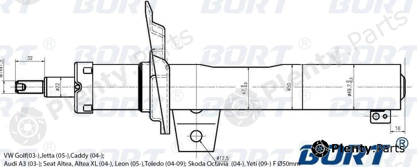  BORT part G22250201 Replacement part