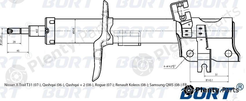  BORT part G22251023R Replacement part