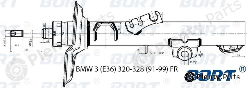  BORT part G22252004R Replacement part