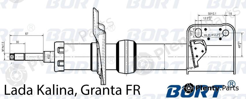 BORT part G22252032R Replacement part