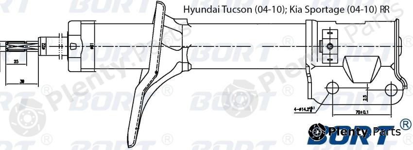  BORT part G22254012R Replacement part