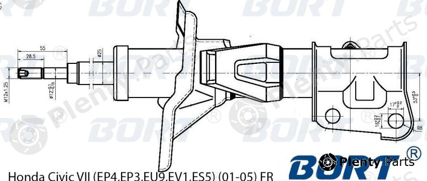  BORT part G22554010R Replacement part