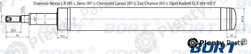  BORT part G32245001 Replacement part