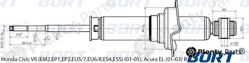  BORT part G41245029 Replacement part