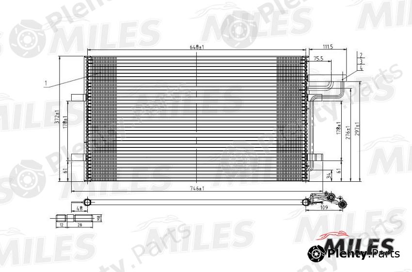  MILES part ACCB000 Replacement part