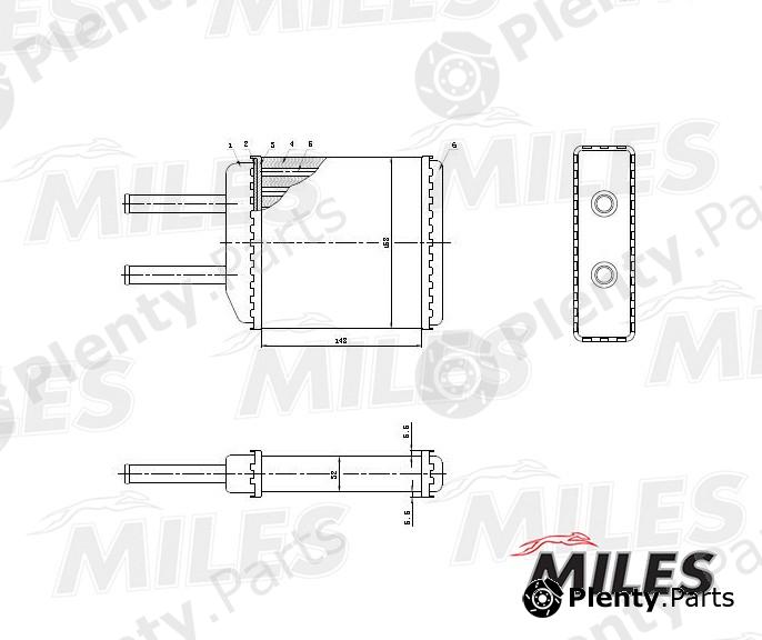  MILES part ACHM005 Replacement part