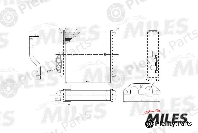  MILES part ACHM012 Replacement part