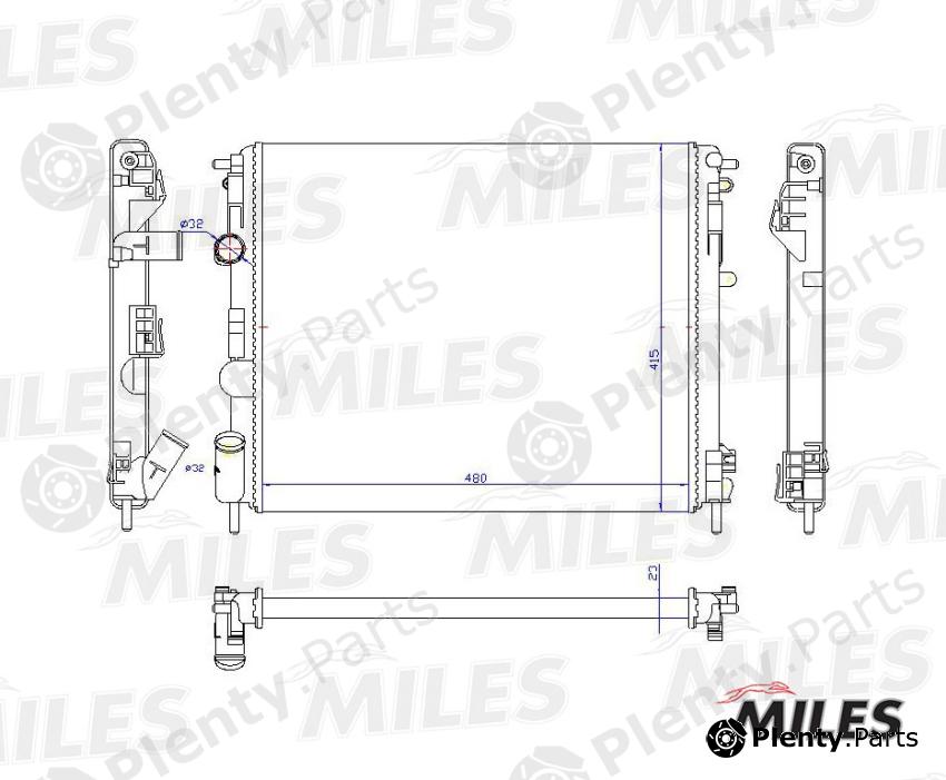  MILES part ACRM015 Replacement part