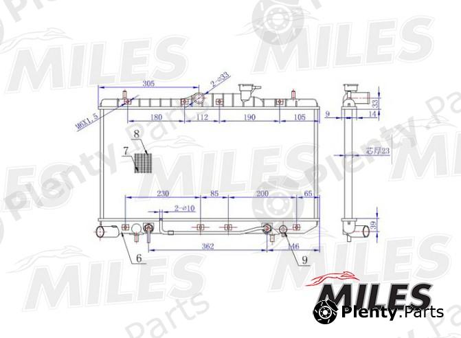 MILES part ACRM066 Replacement part