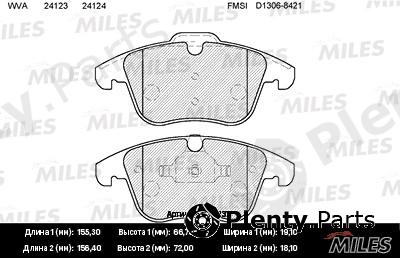  MILES part E100137 Replacement part