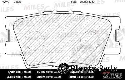  MILES part E110060 Replacement part
