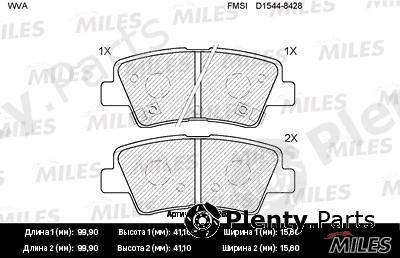  MILES part E110062 Replacement part