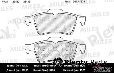  MILES part E110113 Replacement part