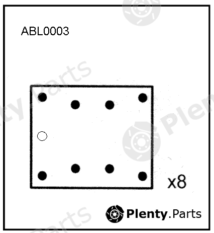  ALLIED NIPPON part ABL0003 Replacement part
