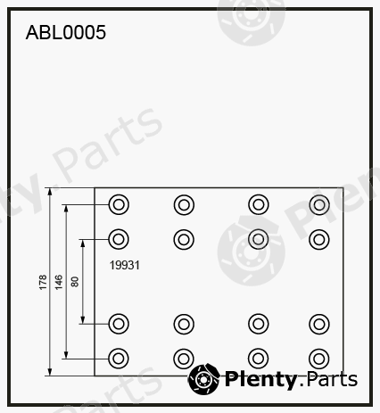  ALLIED NIPPON part ABL0005 Replacement part