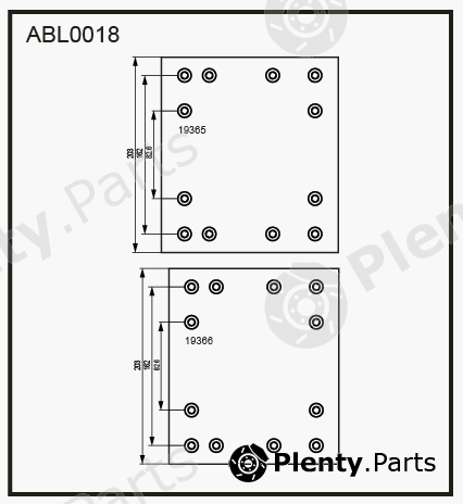  ALLIED NIPPON part ABL0018 Replacement part